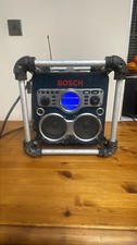 Bosch GML  24v Work Site Radio in Excellent working Order with 2 x 240v sockets