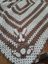 new handmade crochet baby blanket
