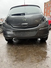 Vauxhall Corsa D Bumper Rear Back Bumper Technical Grey Z177 3 Door 2006-14 SC62