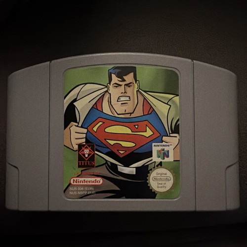 Superman nintendo n64 game - 64,