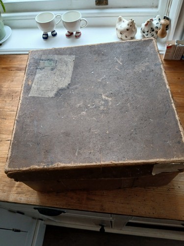 Antique cardboard hat - antique,