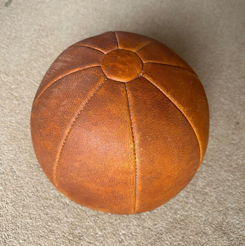 Vintage leather suede medicine - leather,