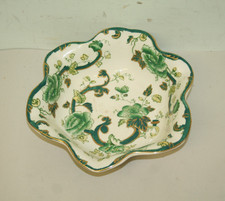 Vintage Masons Chartreuse Bowl