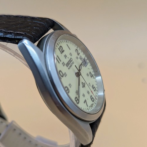Vintage seiko kinetic military - vintage,