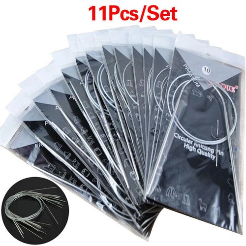 11pcs 80cm metal - metal, knitting