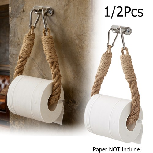 Chunky rope toilet roll - toilet,
