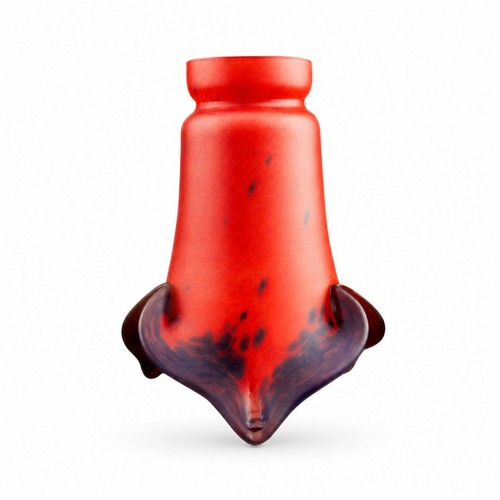 Red pate verre - verre, light