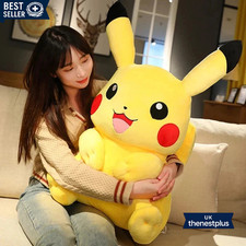 Clearance Pikachu Plush 30cm | Cute Kawaii Pokemon Soft Stuffed Toy Kids Gift