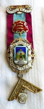 Masonic Silver Mark Lodge Past Master Jewel Essex Jubilee No 1123