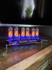IN-14 Nixie Tube Clock 6 Tubes