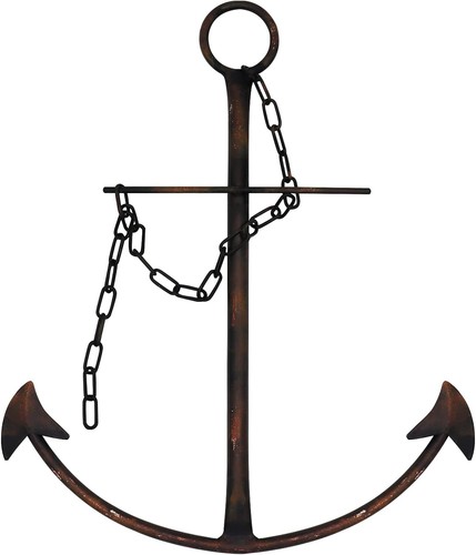 Nautical anchor wall decor - nautical,