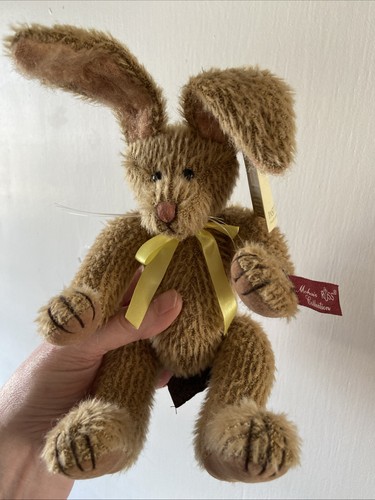 Russ jointed mohair bunny - russ,