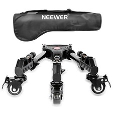 Neewer Professional Adjustable Tripod Dolly Aluminum Alloy 400mm - Extendable