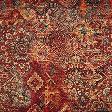 Tapestry Fabric - Classic Red