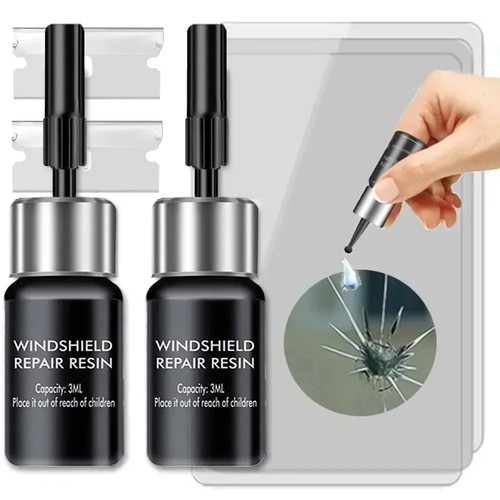 Windshield repair kit fix - 2x,