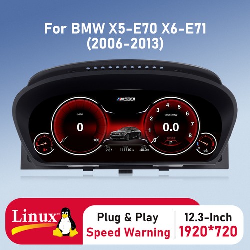 Bmw e70 e71 - x5, lcd