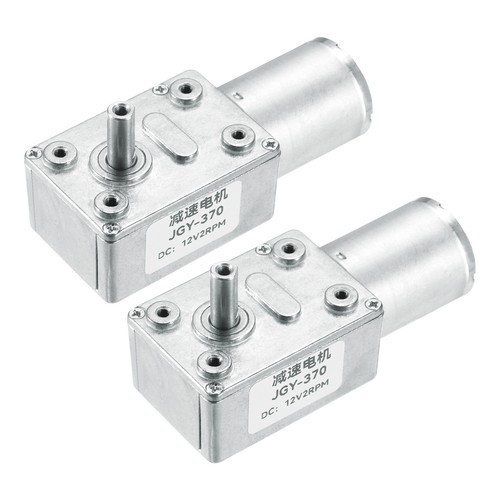 2pcs 12v rpm worm geared - dc,