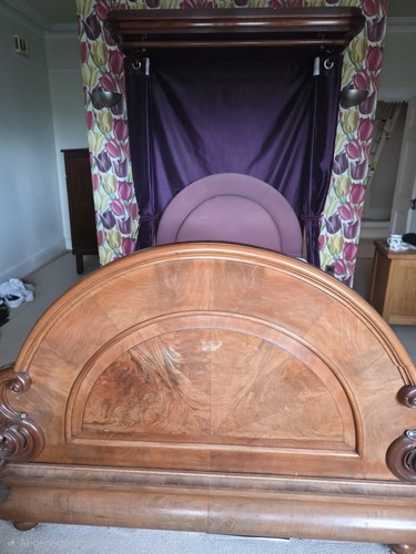 Victorian half tester bed - victorian,