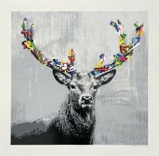 Martin Whatson The Stag Art Print Hand Signed & Numbered Edition Of 275