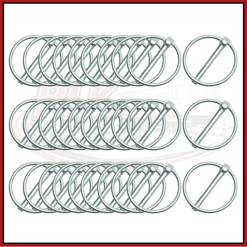Box 6mm lynch pins - 30,