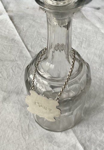 Vintage sterling silver port - sterling,