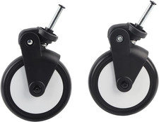 1 Pair Baby Stroller Wheels