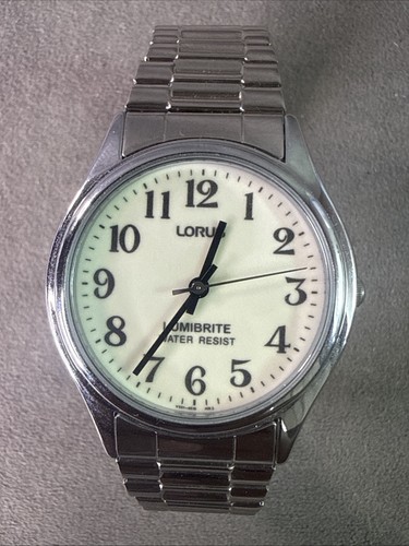 Lorus lumibrite mens silver - lumibrite,
