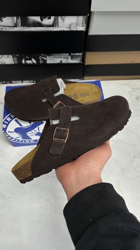 Birkenstock boston clog mocha - birkenstock,