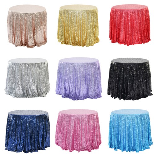 Sequin table cloth - table,