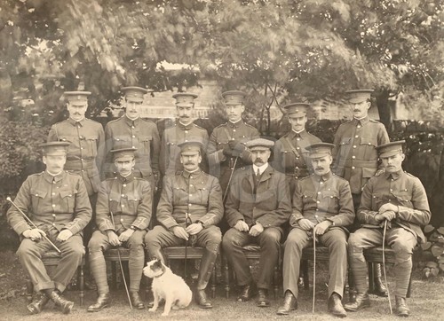 Durham light infantry officers - light,