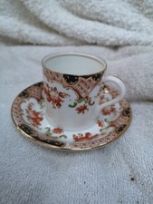 Antique English Sutherland bone china cup & saucer 2458