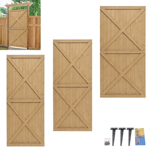 Garden wooden gate pedestrian - wooden,