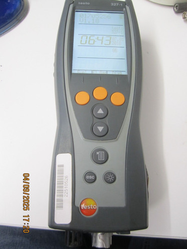 Testo 327 flue - gas, analyzer