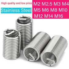 Helicoil Thread Repair Insert Coil A2 304 Stainless Steel M2 M3 M4 M5 M6 To M16