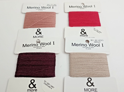 Merino wool needlepoint more - merino,