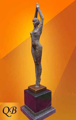 Art deco bronze - art, figurines