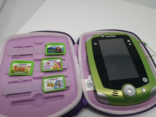 Leap pad and 4 games - leap,