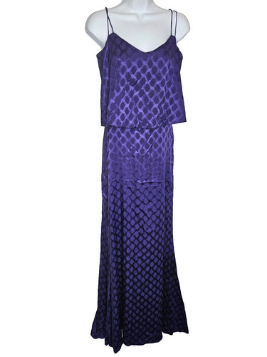 Halston heritage tiered maxi - halston,