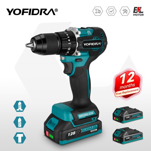 13mm brushless hammer - 13mm, drill