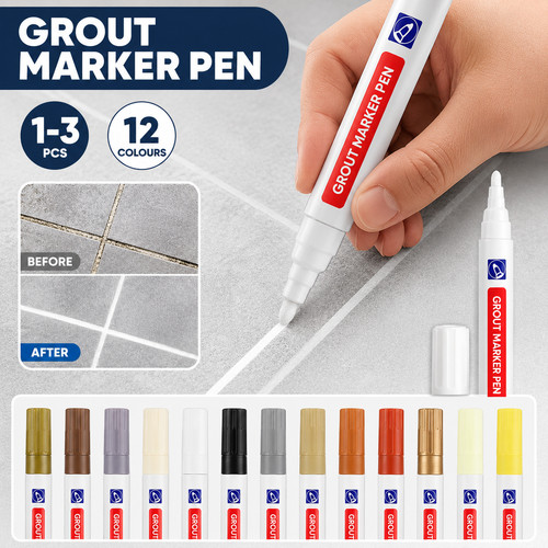 3pcs waterproof grout marker - 1-3pcs,