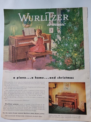 1947 girl plays wurlitzer - girl,