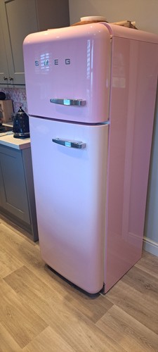 Lovely pastel pink smeg fab30 - ,