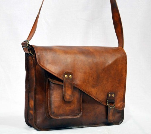 Men genuine leather vintage - genuine,