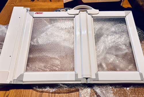 Akw folding shower door top - shower,