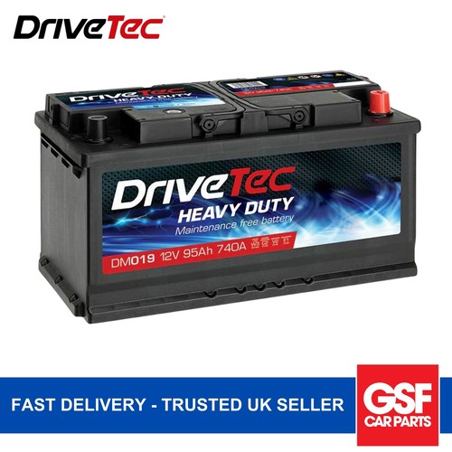 Drivetec car battery 12v 95ah - battery,