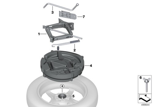 Bmw genuine spare wheel - genuine,