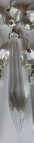 Vintage facet cut glass - vintage,
