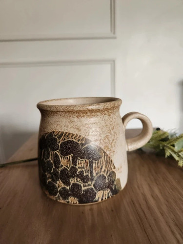 Crich studio pottery cup mug