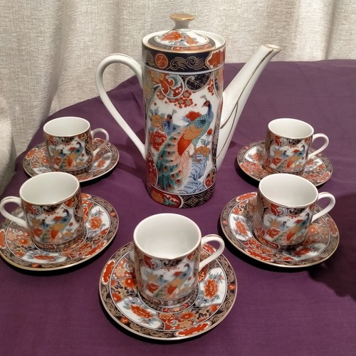 Japanese porcelain part set - set, of