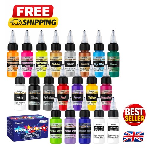 Complete airbrush paint set - complete,